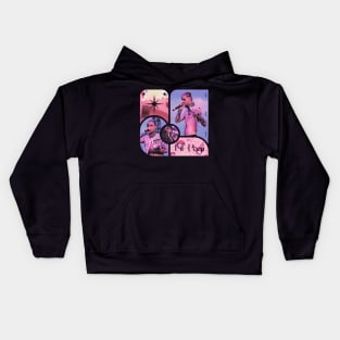 Pink Lil Peep Kids Hoodie